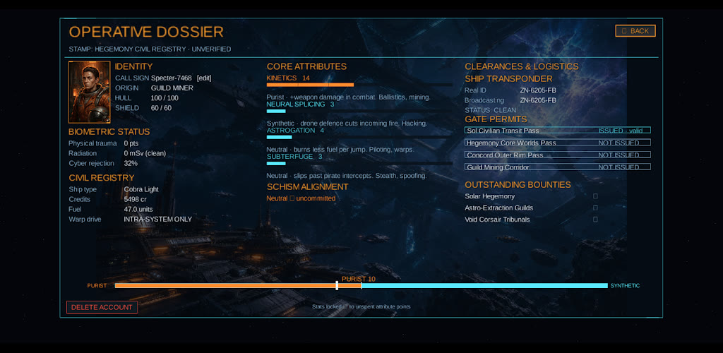 Silicon Schism — trade, fight and fly across the stars